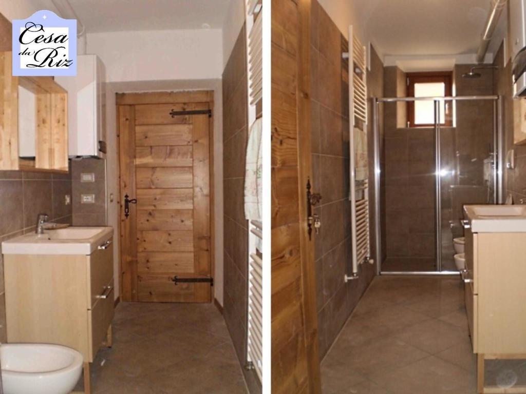 Cesa Da Riz Appartement Colle Santa Lucia Kamer foto